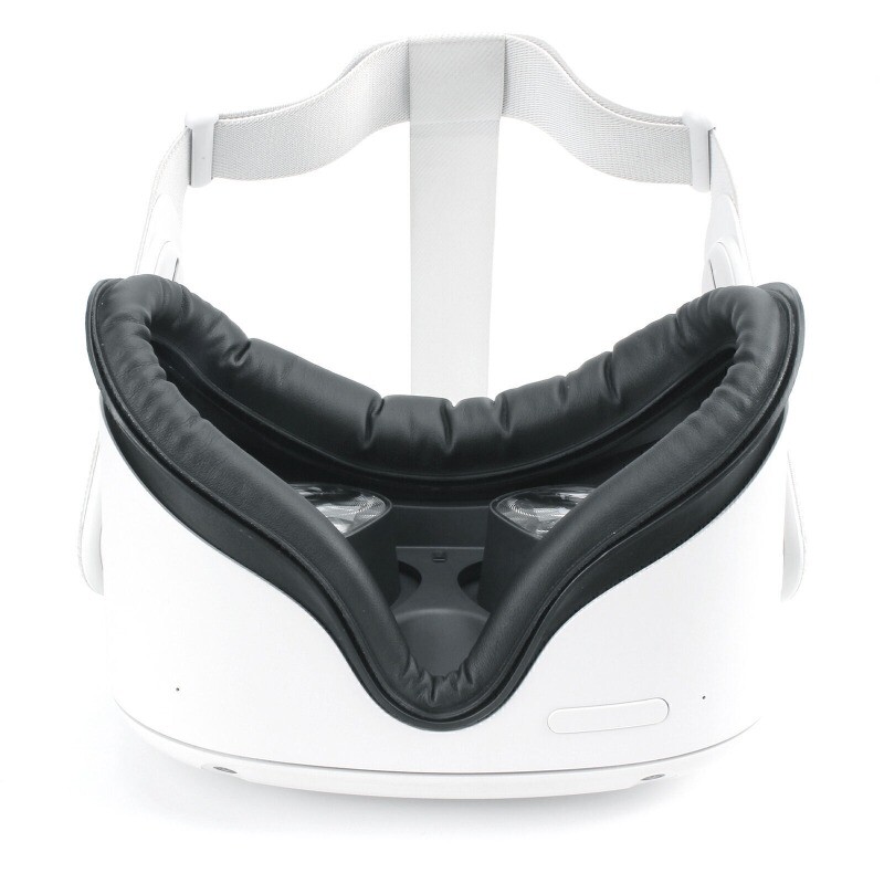 Face Cushion Pad for Meta Quest 2 VR Facial Interface Replacement PU Leather