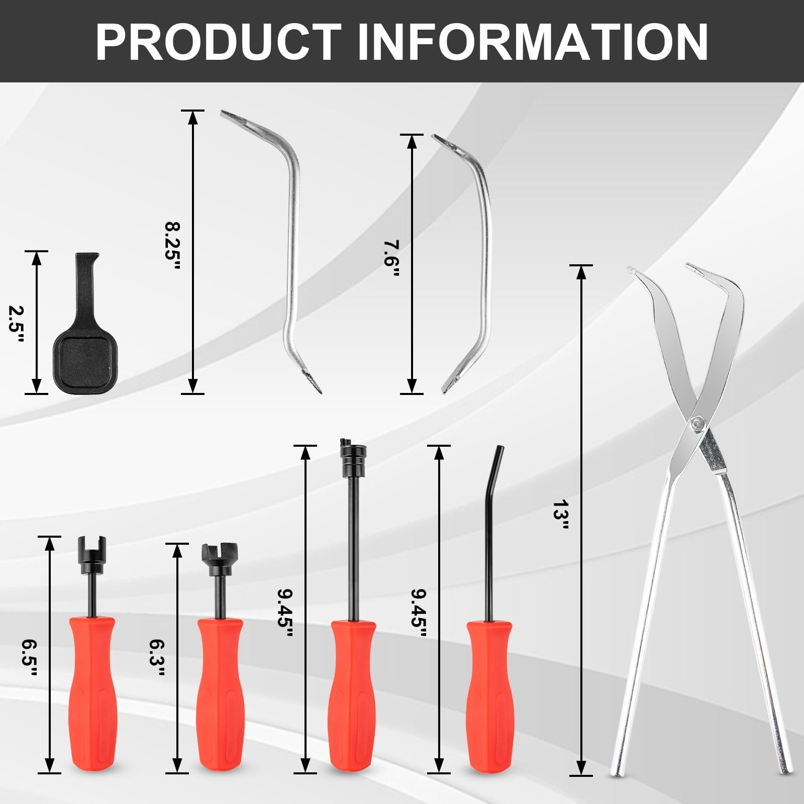 Lyhubmh 8 PC Drum Brake Tool Kit, Spring Set with Spring...
