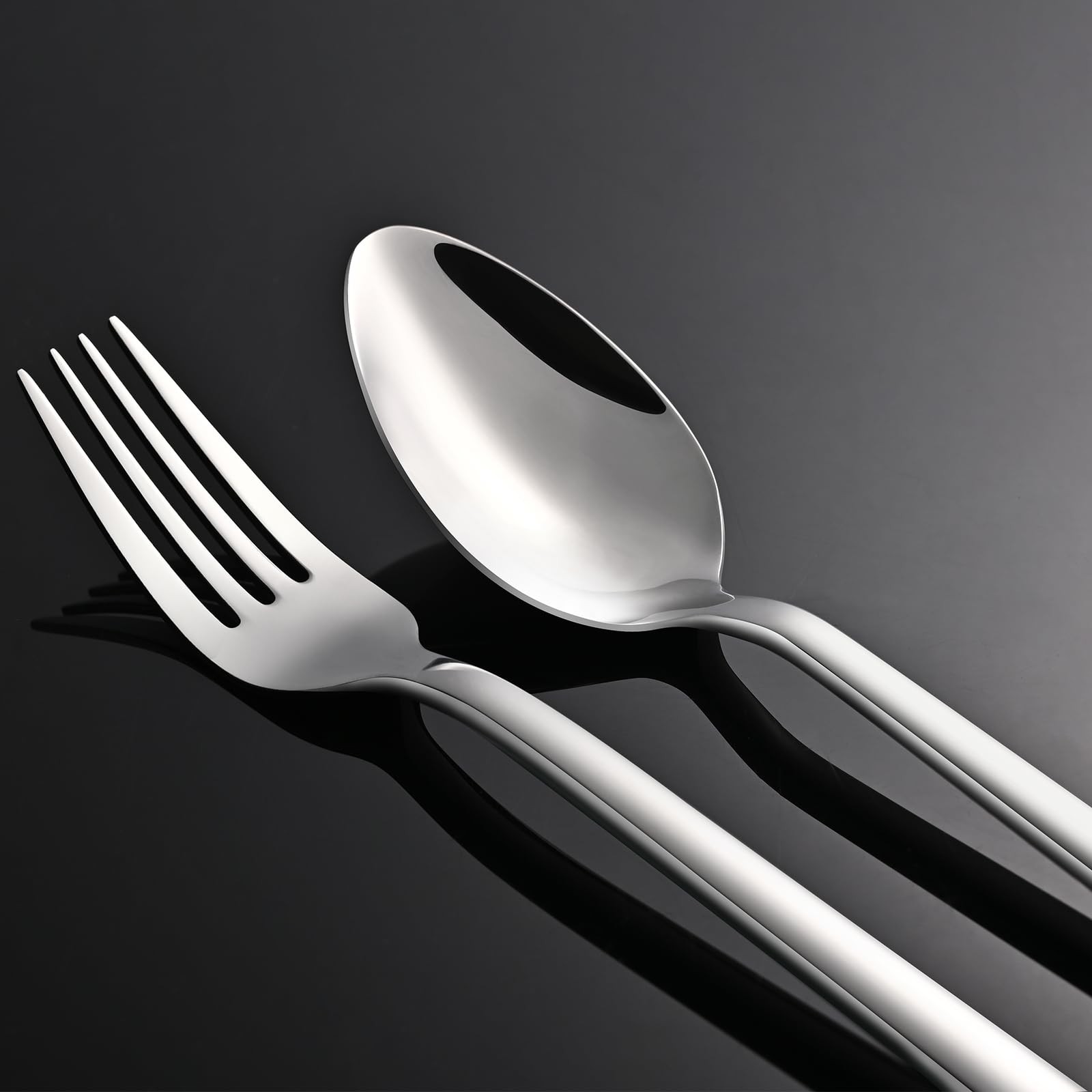20-Piece Stainless Steel Silverware Set for 4 - Dishwasher Safe Flatware