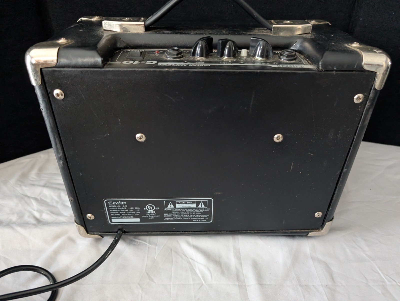 Esteban G-10 Guitar Amplifier 2007 Working Condition