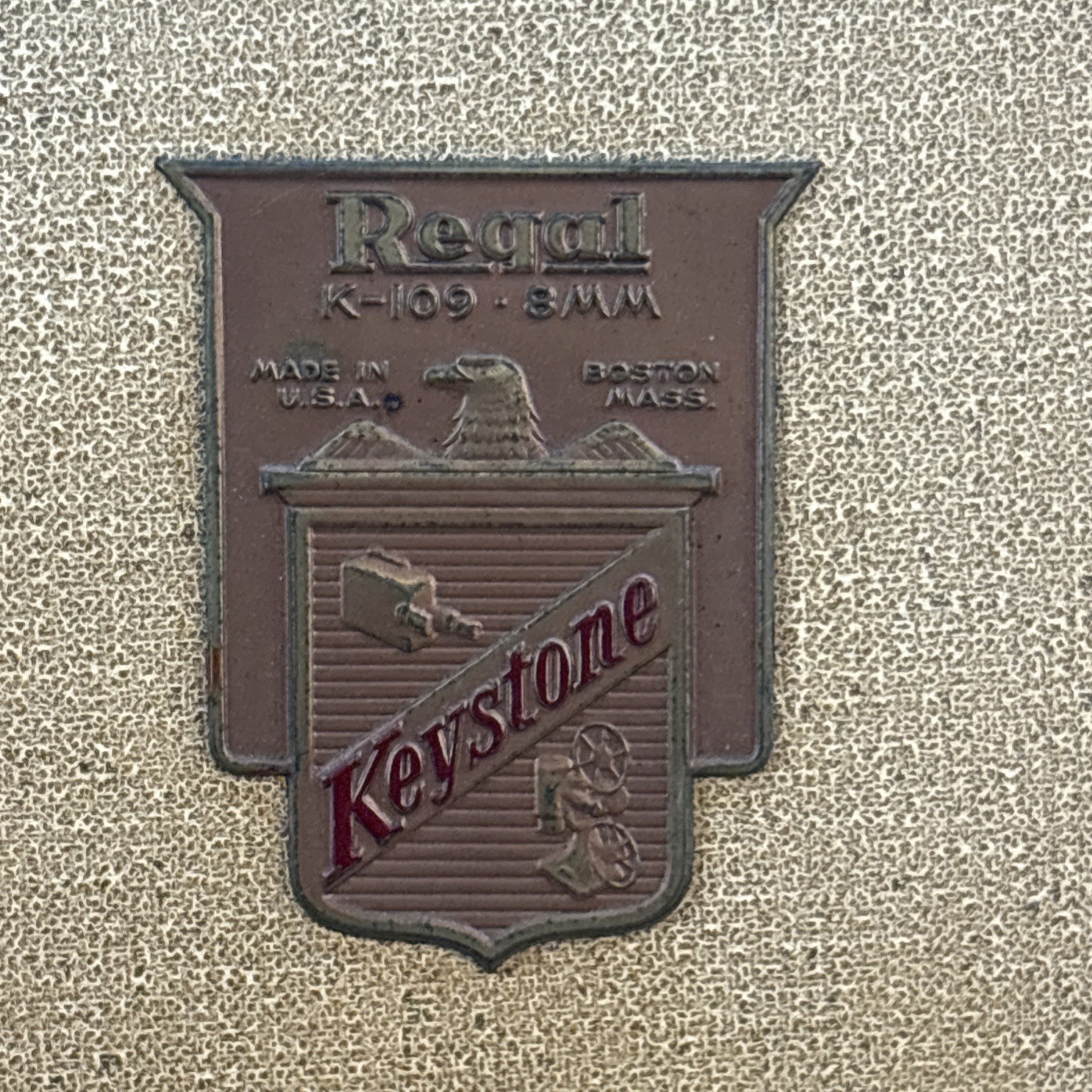 KEYSTONE REGAL K-109 8MM PROJECTOR WITH CASE, PERFECT WORKING CONDITION