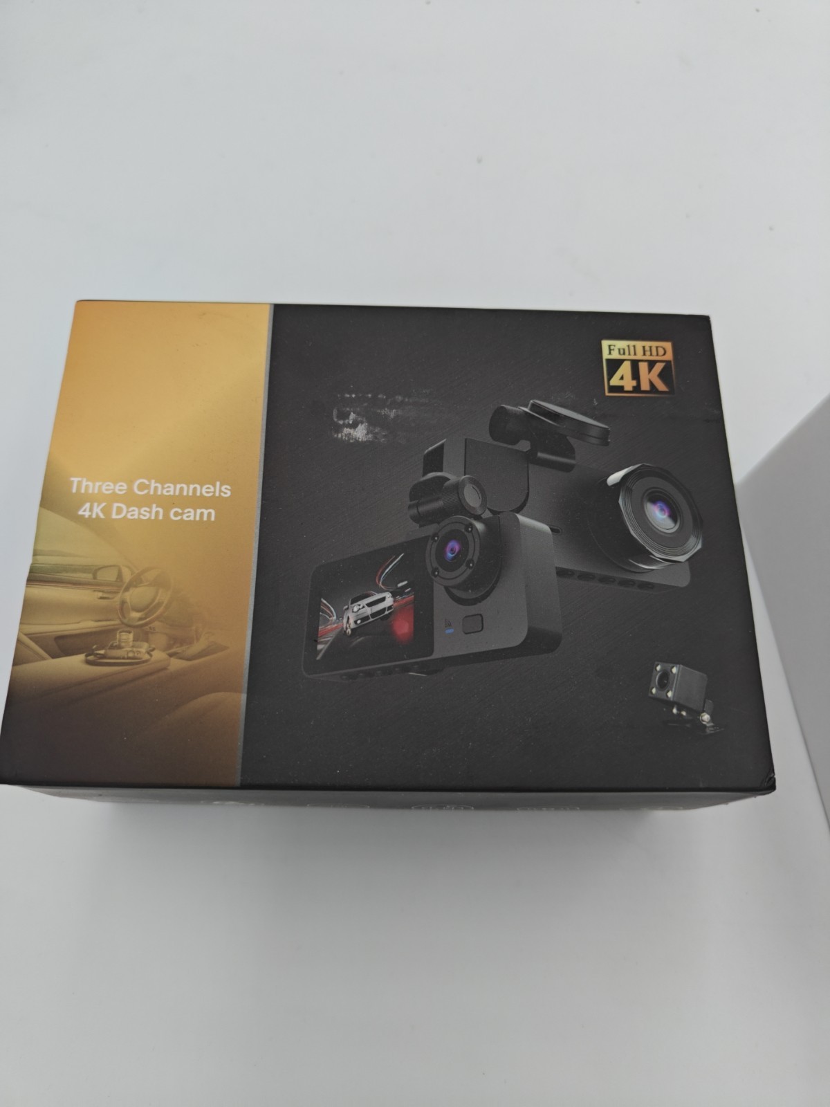 Three Channels 4k Dash Cam - NEW!