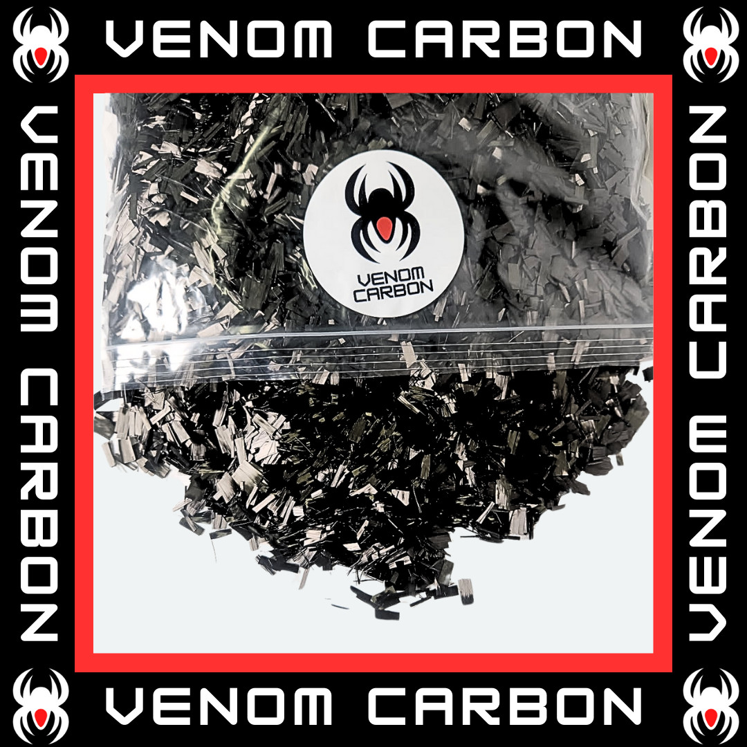 1/2" Chopped Carbon Fiber: 1/2 lb (making FORGED composites)