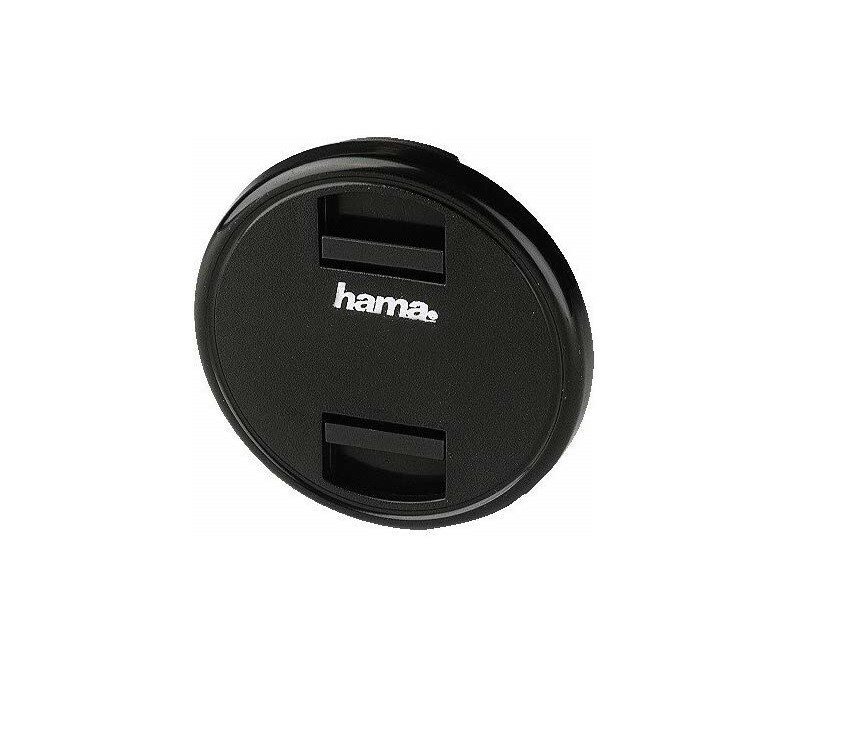 Hama (94452) 52mm Black Plastic Protective Snap-on Universal Camera Lens Cap