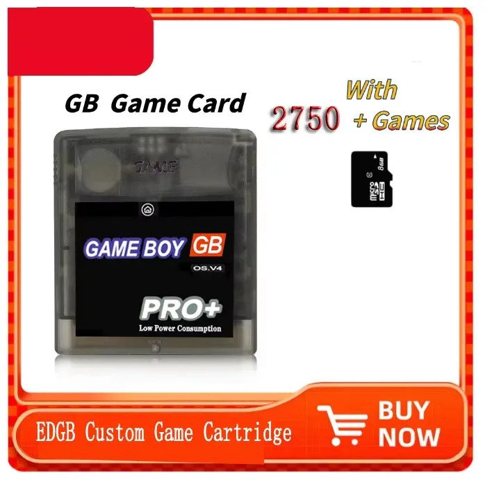Multi Game Cartridge for Gameboy Color Game Boy 2750 in 1 Ever Cartdrive for GB