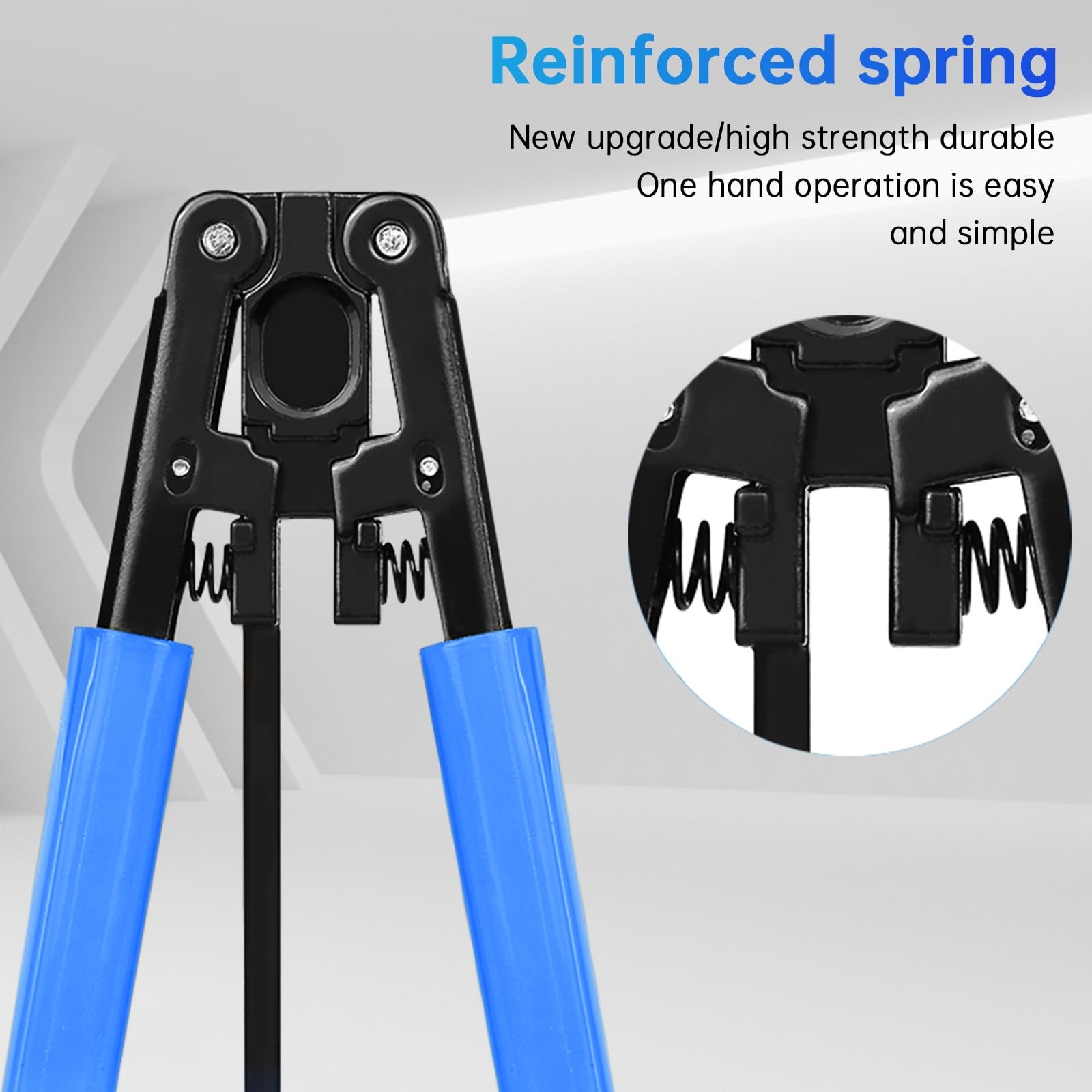 Fiber Optic Drop Cable Stripper for 3.0 mm x 2.0 mm FTTH Plier Tool Blue