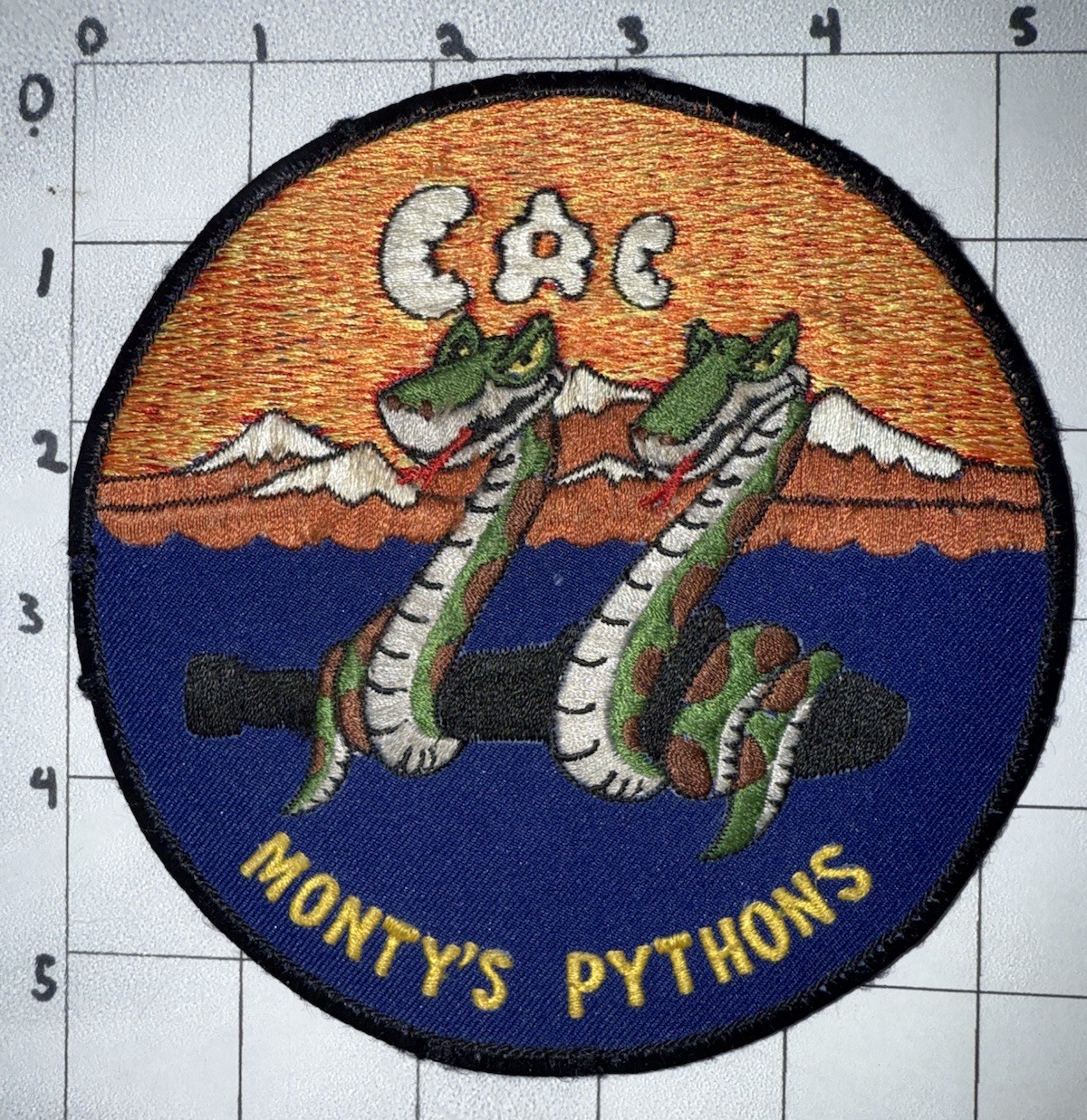 1970s - 1990s USN Montys Pythons Patch (6)