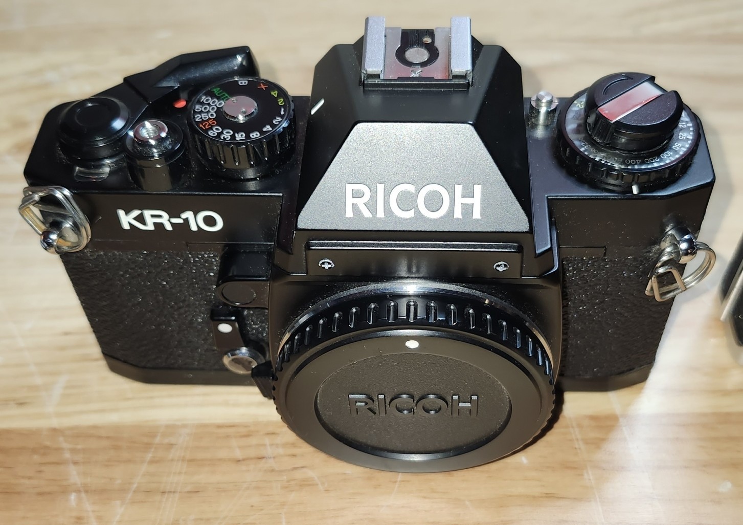 Camera & Accessory Lot - Minolta SRT 101 / Ricoh KR-10