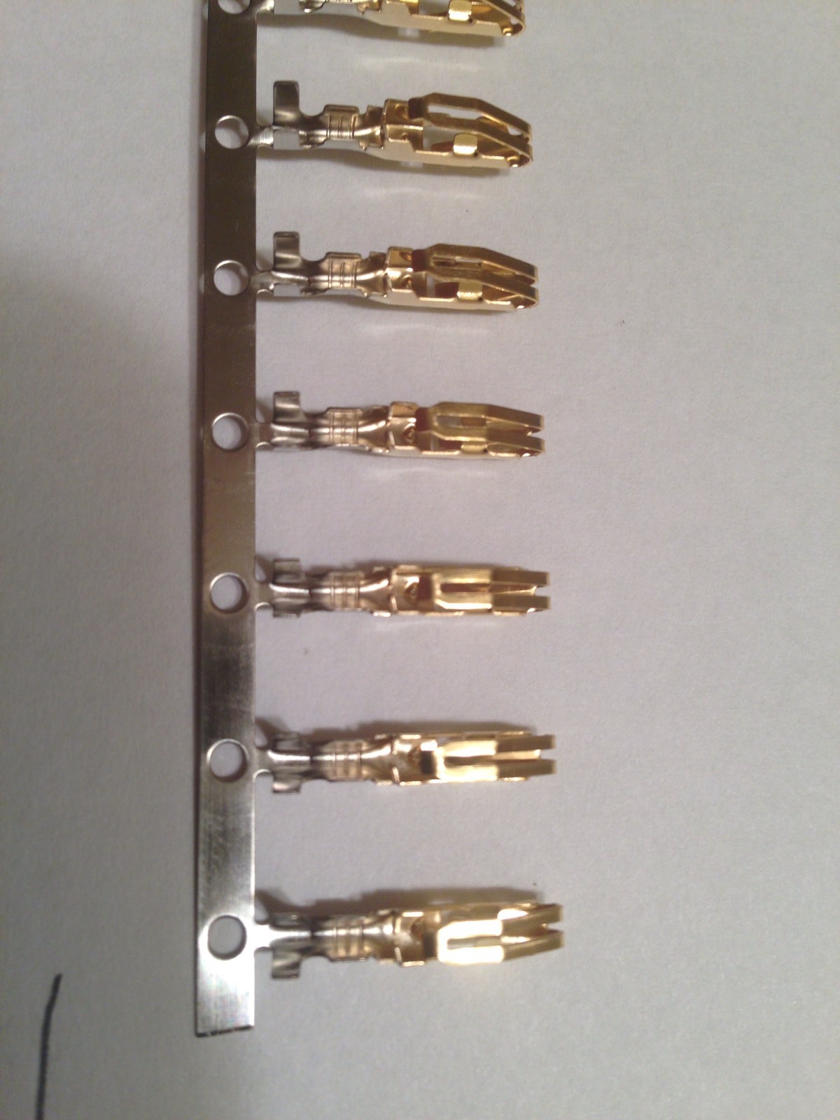 Bendix KING 36 pin tray connector & 30 Molex Split Pins King w/ Polarizing Key