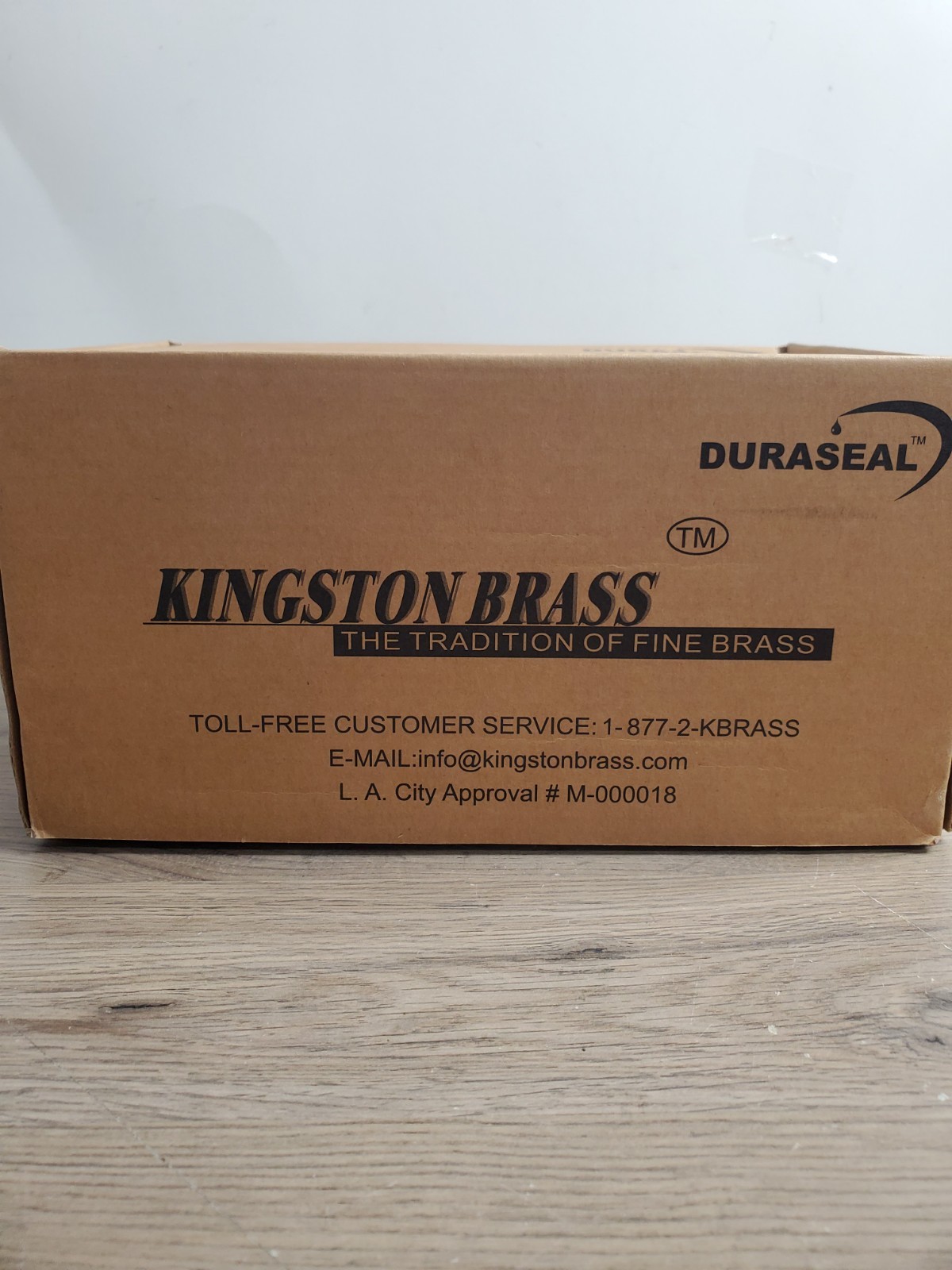 Kingston Brass KB238KL Tub and Shower Faucet with Three Lever Handle Brushed