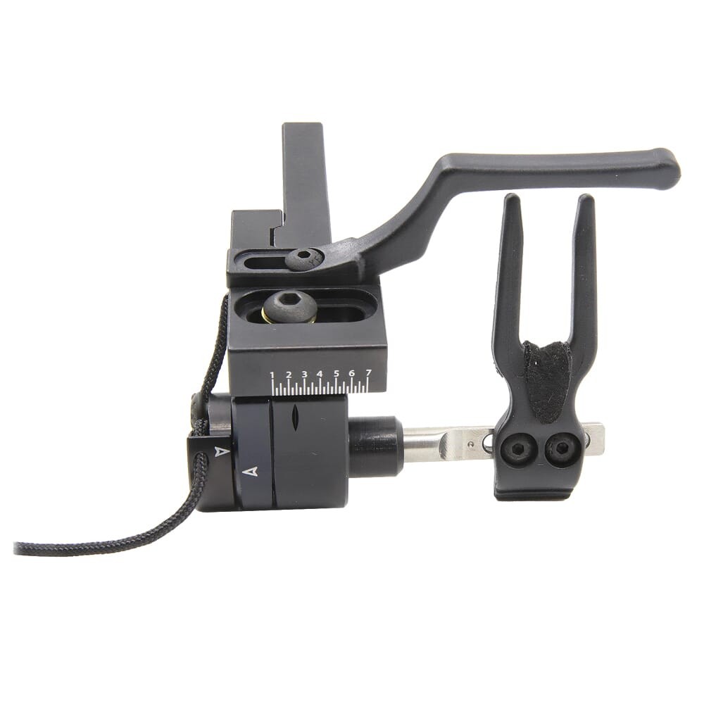 Ripcord Max No-Micro Black LH Arrow Rest, Full Containment (RCMXB-L)