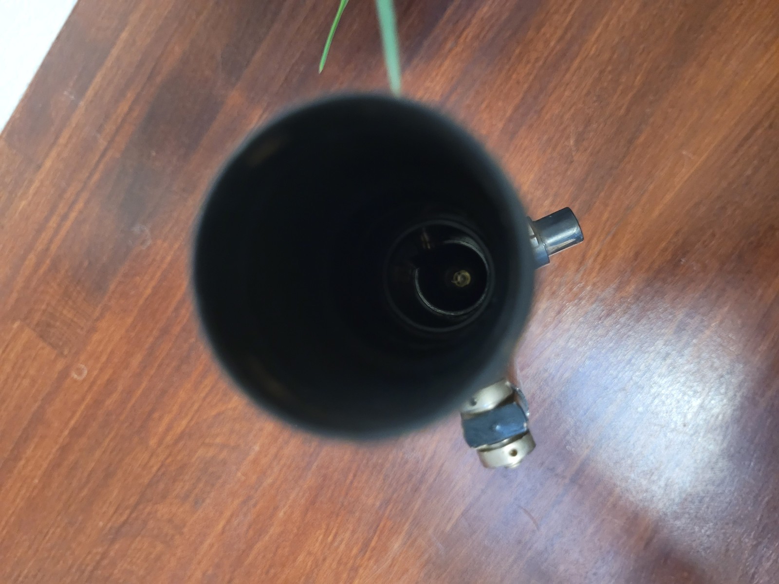 Vintage Optical Alignment Telescope Module w/ Spirit Level & Sliding Mount