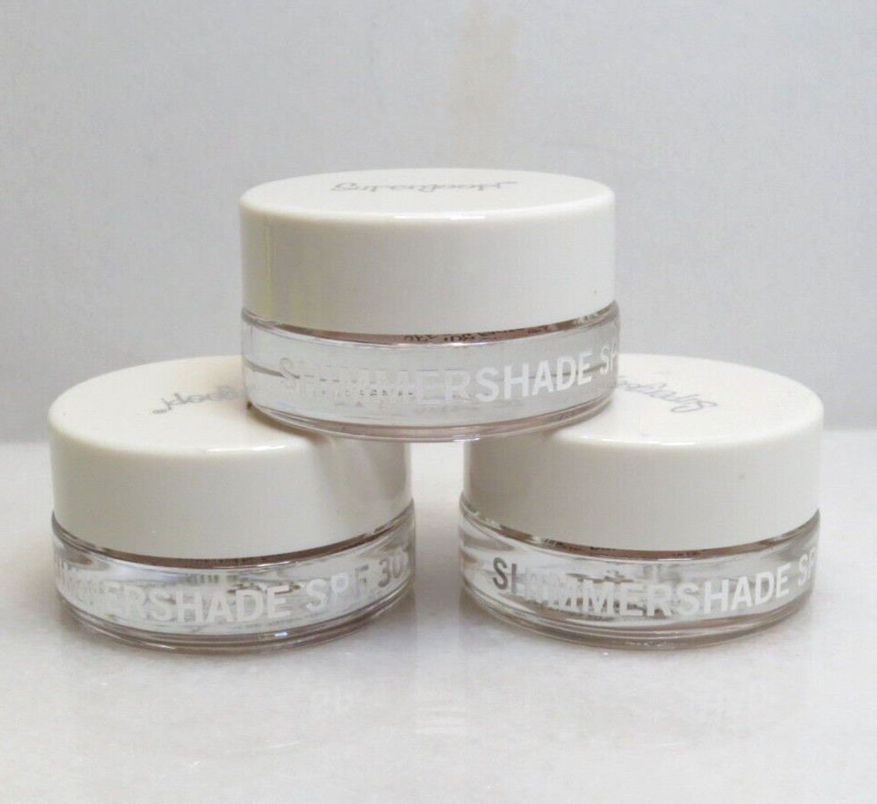 SUPERGOOP! SHIMMERSHADE SUNSCREEN SPF 30 DAYDREAM 0.18 OZ (3 PC LOT)
