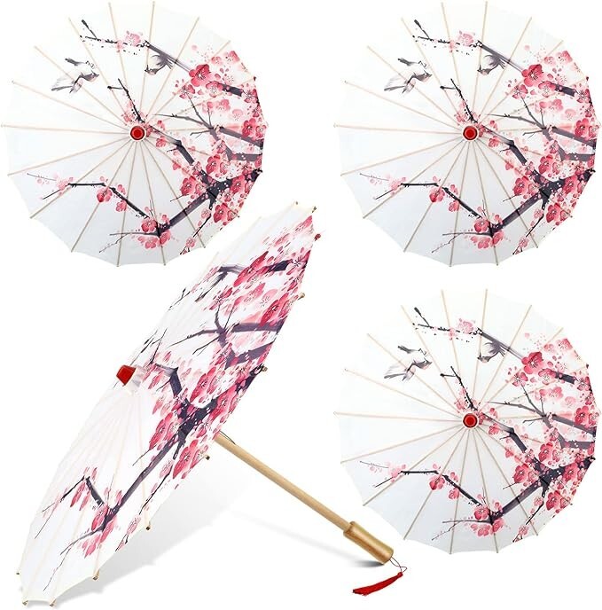 Small Size Handmade Oiled Paper Umbrella Chinese Art Classical Dance Umbrella