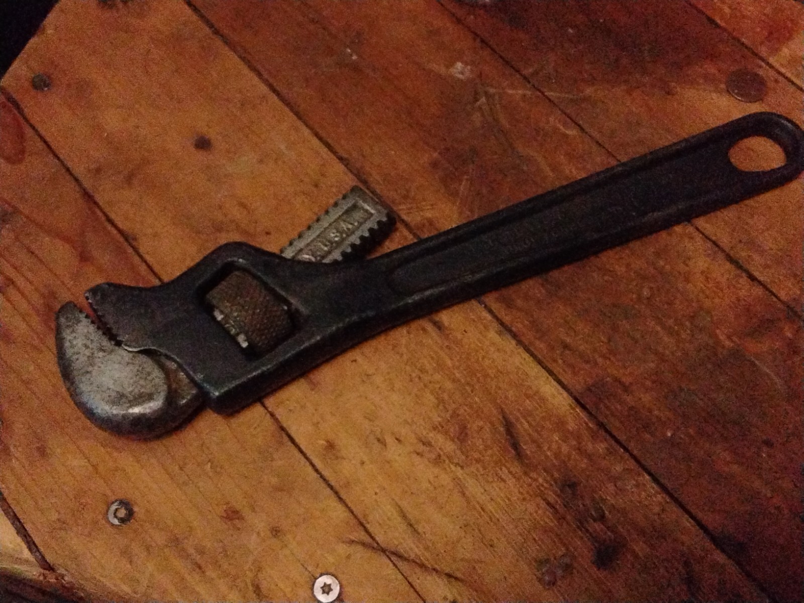 Vintage buffalo Ajustable Pipe Wrench