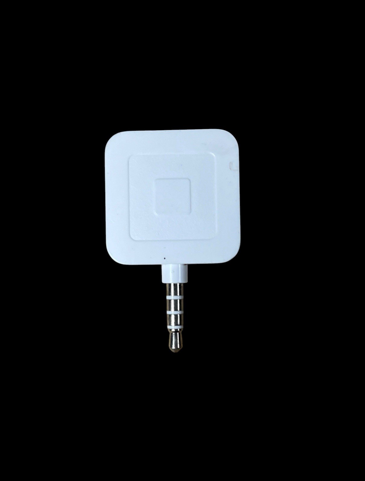 Square Credit Card Reader For iPhone/Android 3.5mm Headphone Jack Connector Used