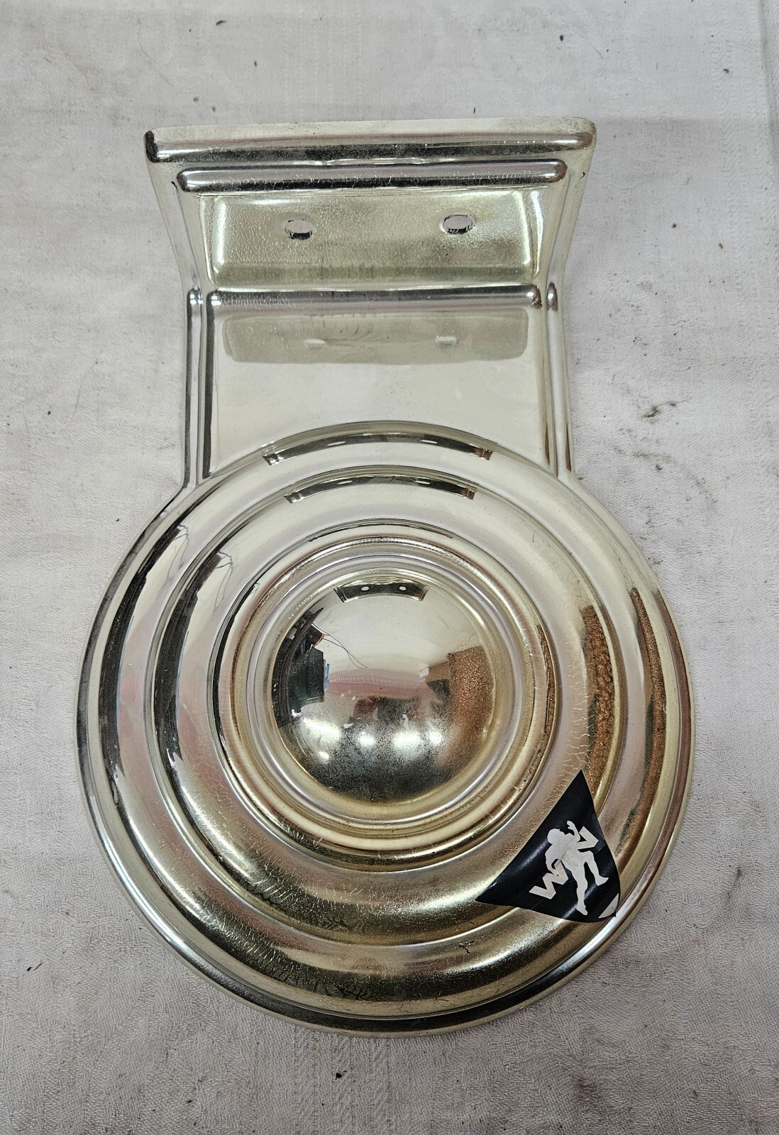 Sammy SPORTS ARENA Arcade Carousel Wheel RIGHT Chrome Cover w FOOTBALL Sticker