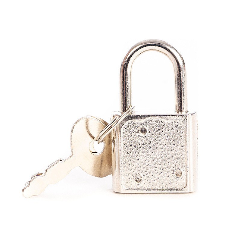 20sets Metal Small Square Padlock with Keys MINI Padlocks