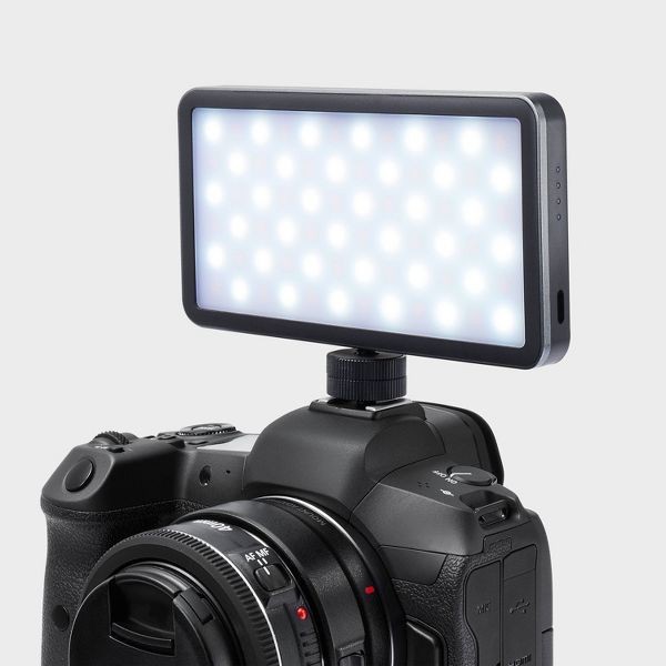 LED Camera Lighting Accessory with Battery Light and Phone Mount - heyday™ Black