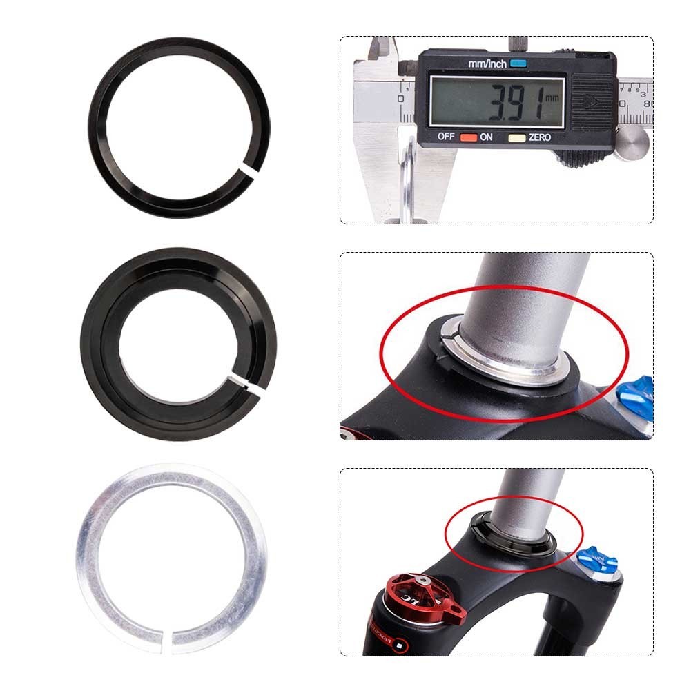 High Quality Bike Straight to Tapered Fork Conversion Adapter 30/39 8mm