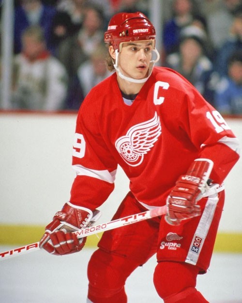 Detroit Red Wings STEVE YZERMAN 8x10 Photo Hockey Print Poster HOF 2009