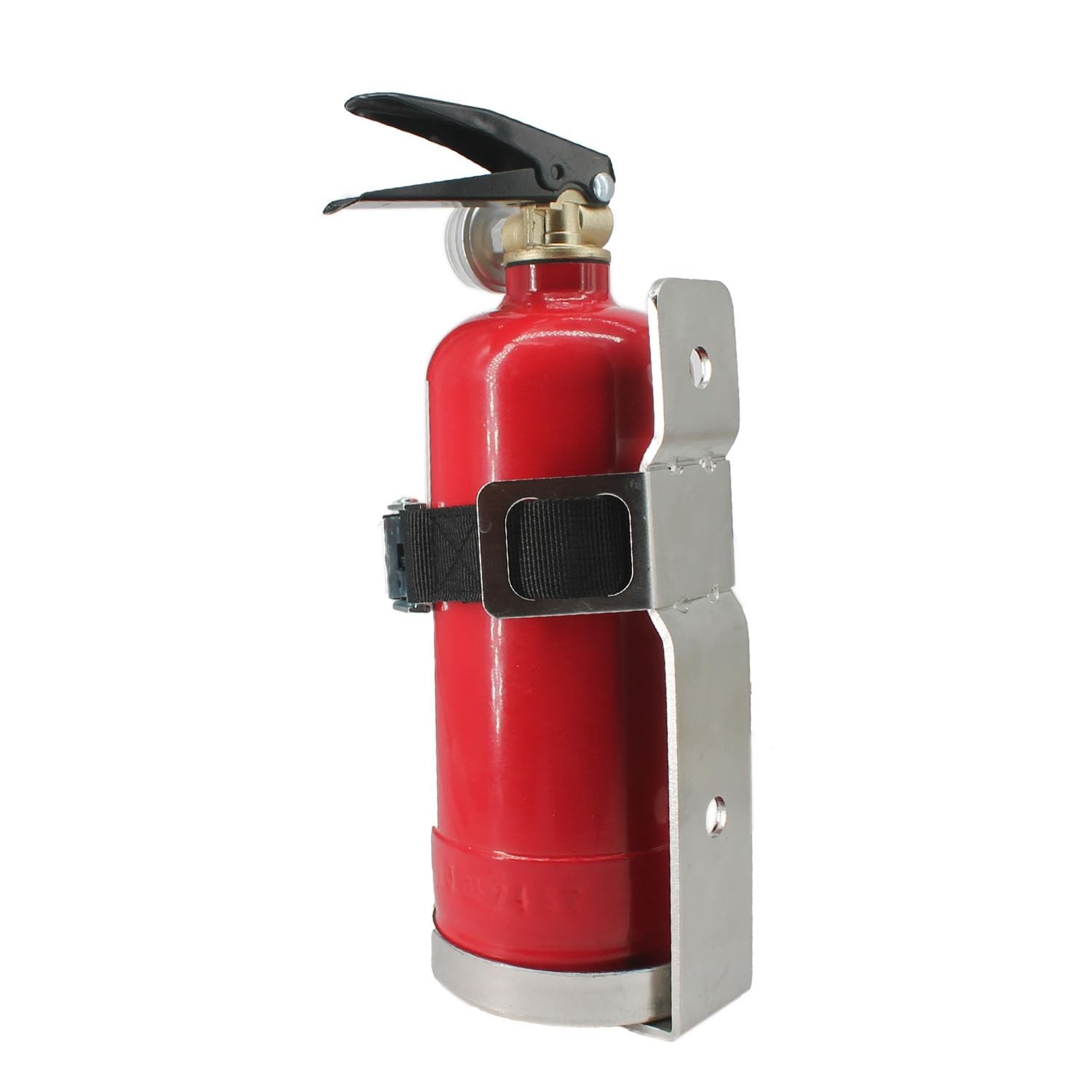 Fire Extinguisher Mount,Wall Mounted Bracket,Compatible with 2.5 lb Fire Exti