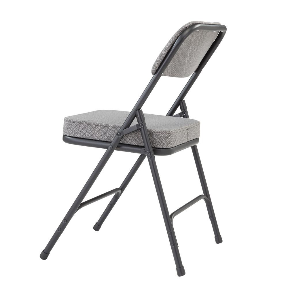 NPS® 3200 Series Premium 2" Fabric Upholstered Double Hinge Folding Chair,...