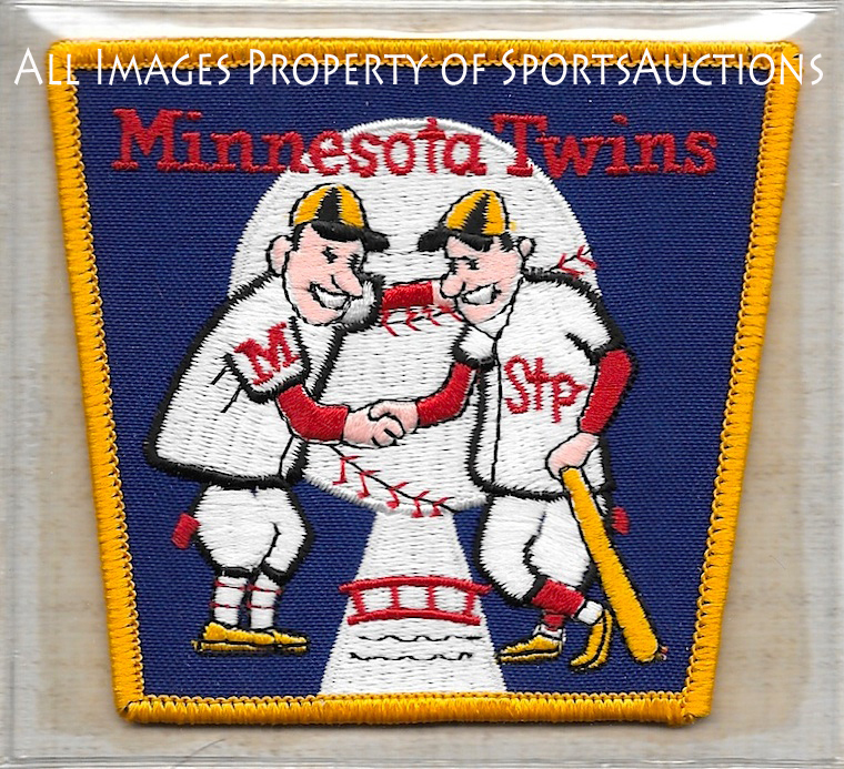 1965 MINNESOTA TWINS ~ Willabee &  Ward COOPERSTOWN COLLECTION TEAM PATCH ~ NEW