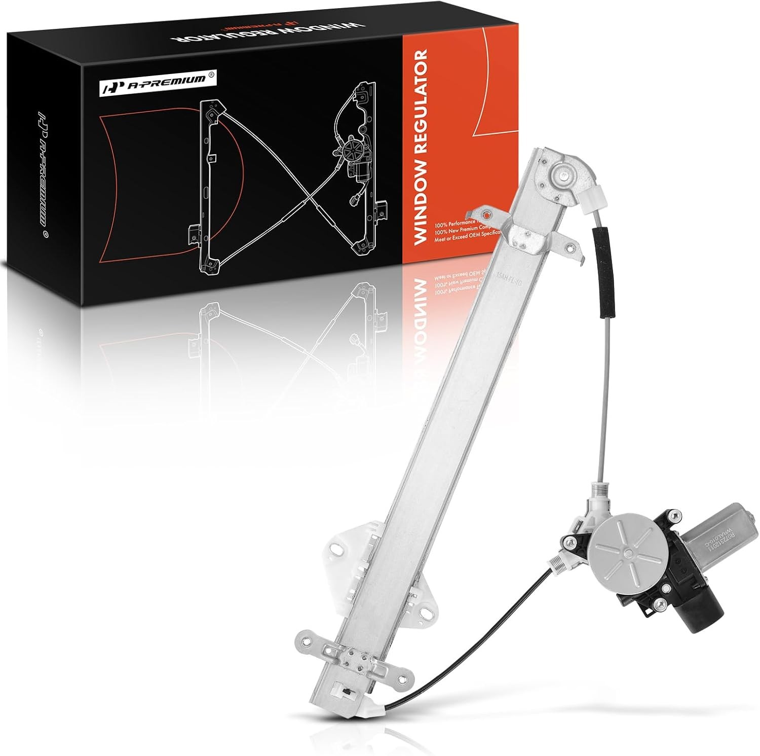 A-Premium Power Window Regulator w/Motor Compatible w/Subaru Legacy 2015-2019 Ou