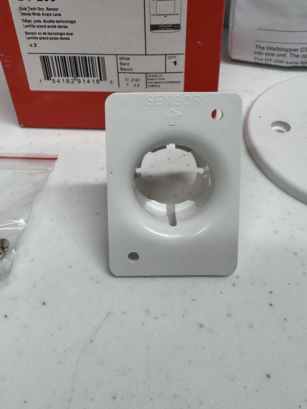 Wattstopper DT-200 Dual Technology Occupancy Sensor Wall/Ceiling Mount