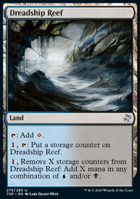Magic the Gathering MTG Dreadship Reef (276) Time Spiral Remastered   LP