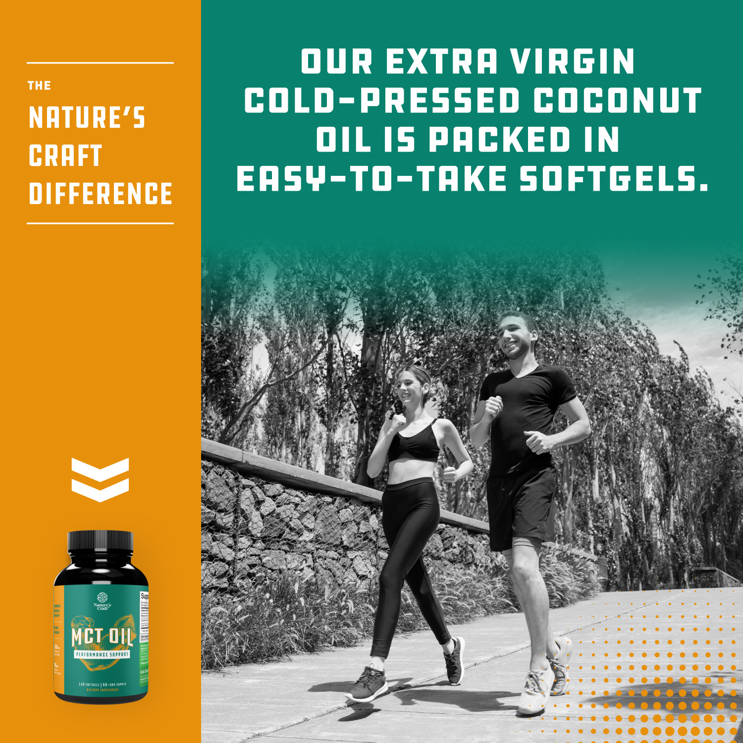 C8 MCT Oil Softgels - Medium Chain Triglycerids MCT Coconut Oil Supplement 120ct