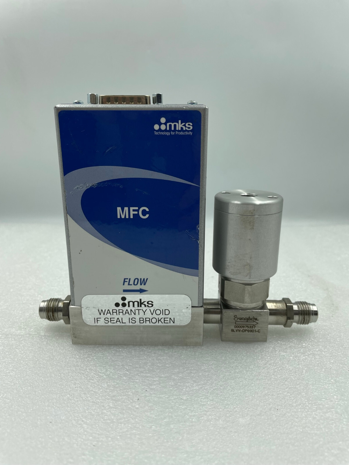 MKS GV50A015501RHV020 Mass Flow Controller 50 SCCM O2