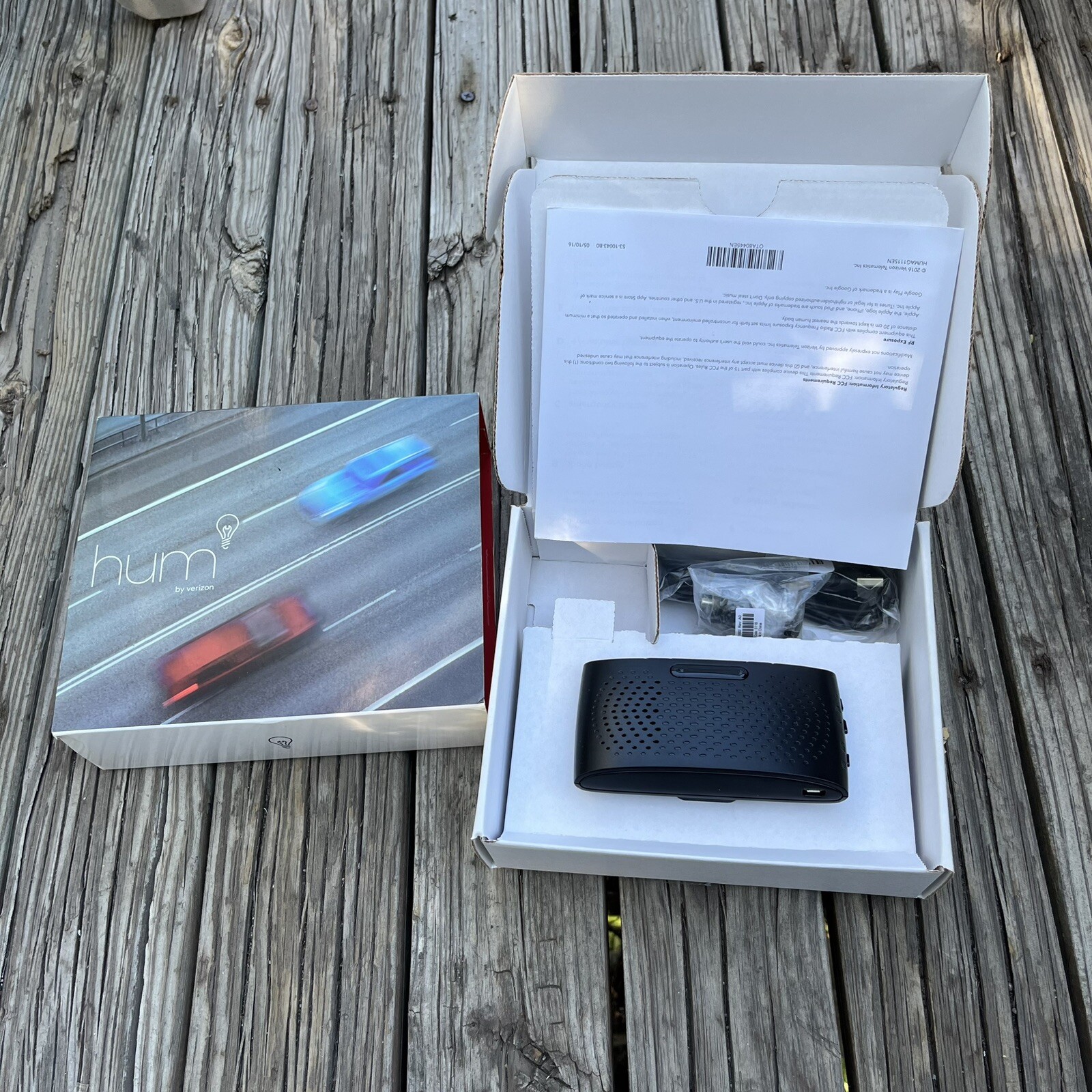 Hum by Verizon Vehicle Tracking and Diagnostic System OBD Tracker New
