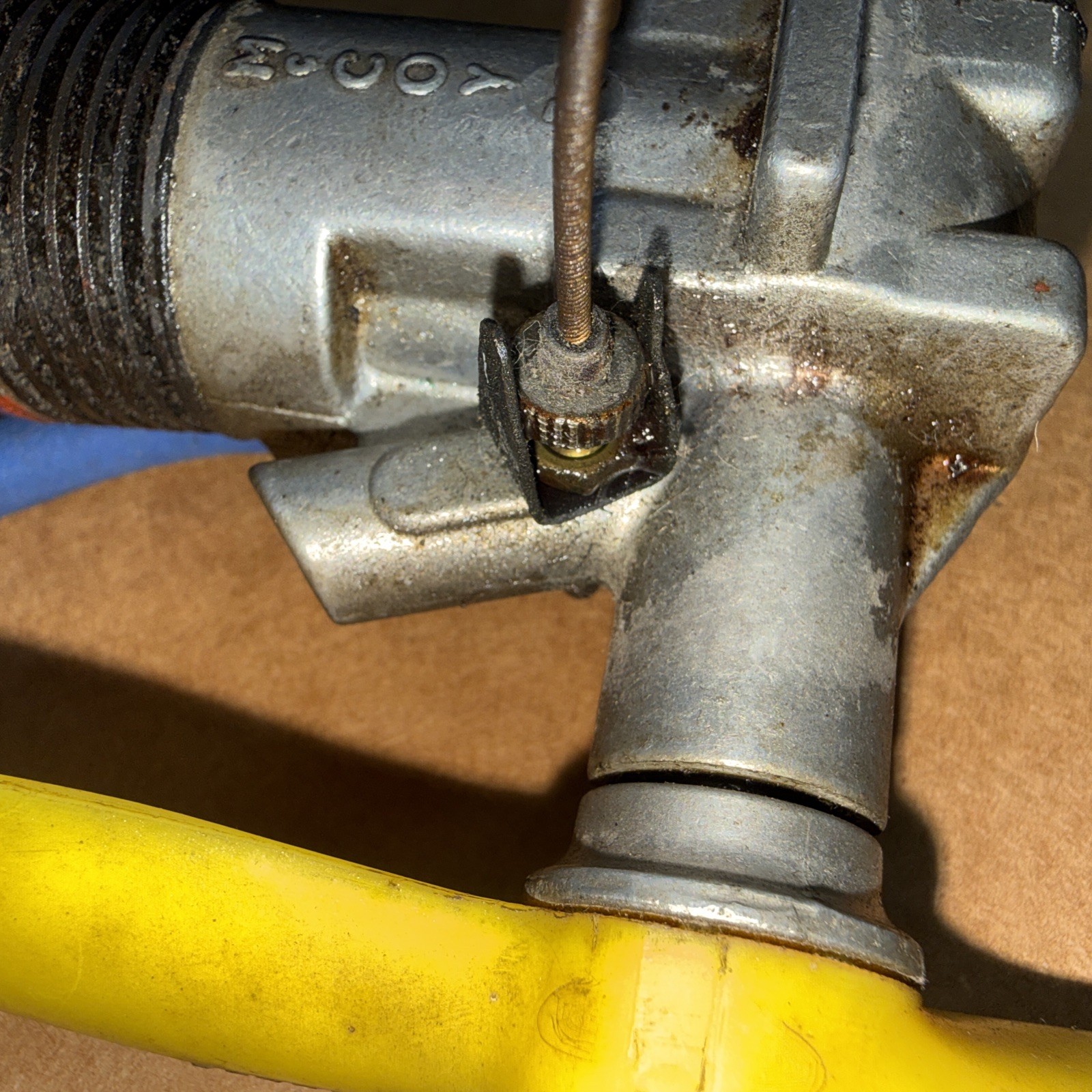 McCoy 35 Redhead CL model airplane engine Has Nice Pop To It As Shown