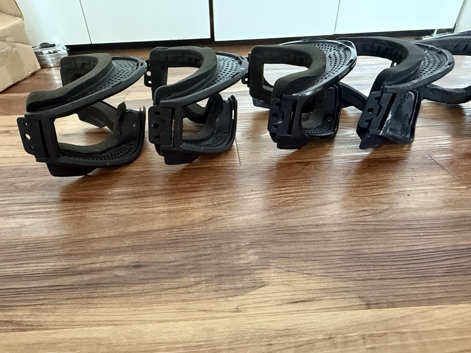 8 JT Spectra ProFlex Goggle Frames Lot - BLACK