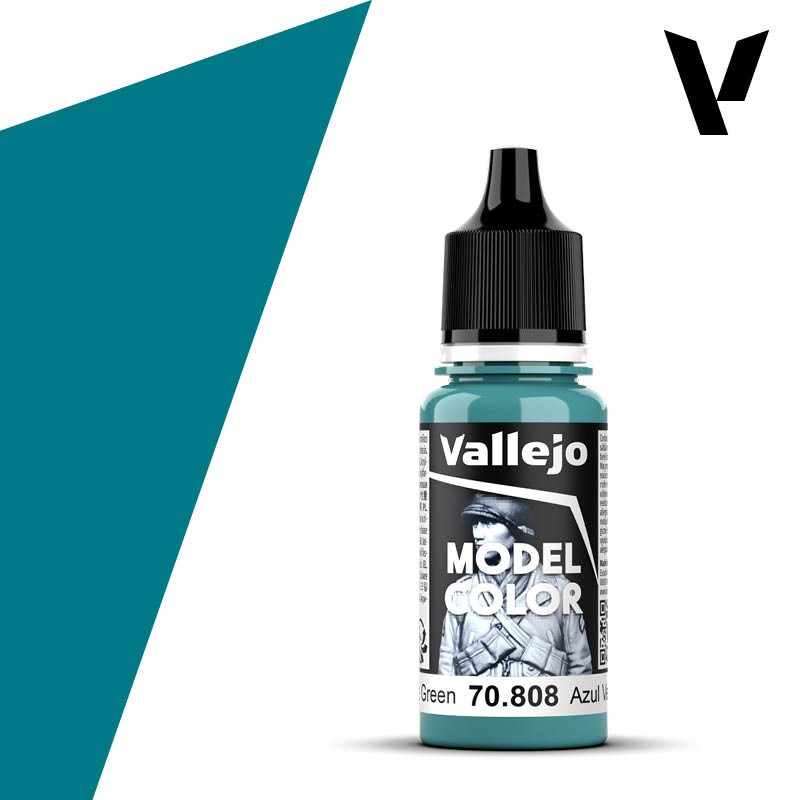 Vallejo Blue Green Model Color 17ml Acrylic Paint 70.808