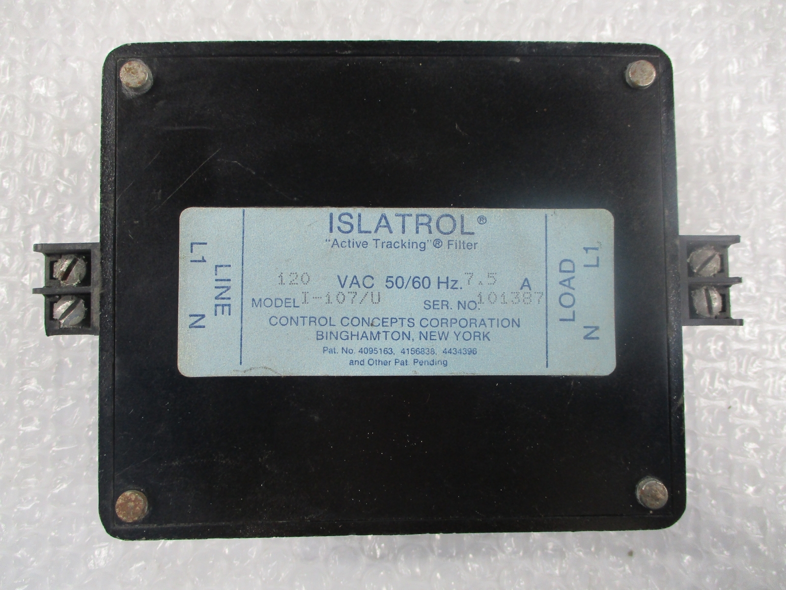 ISLATROL I-107/U FILTER UNMP