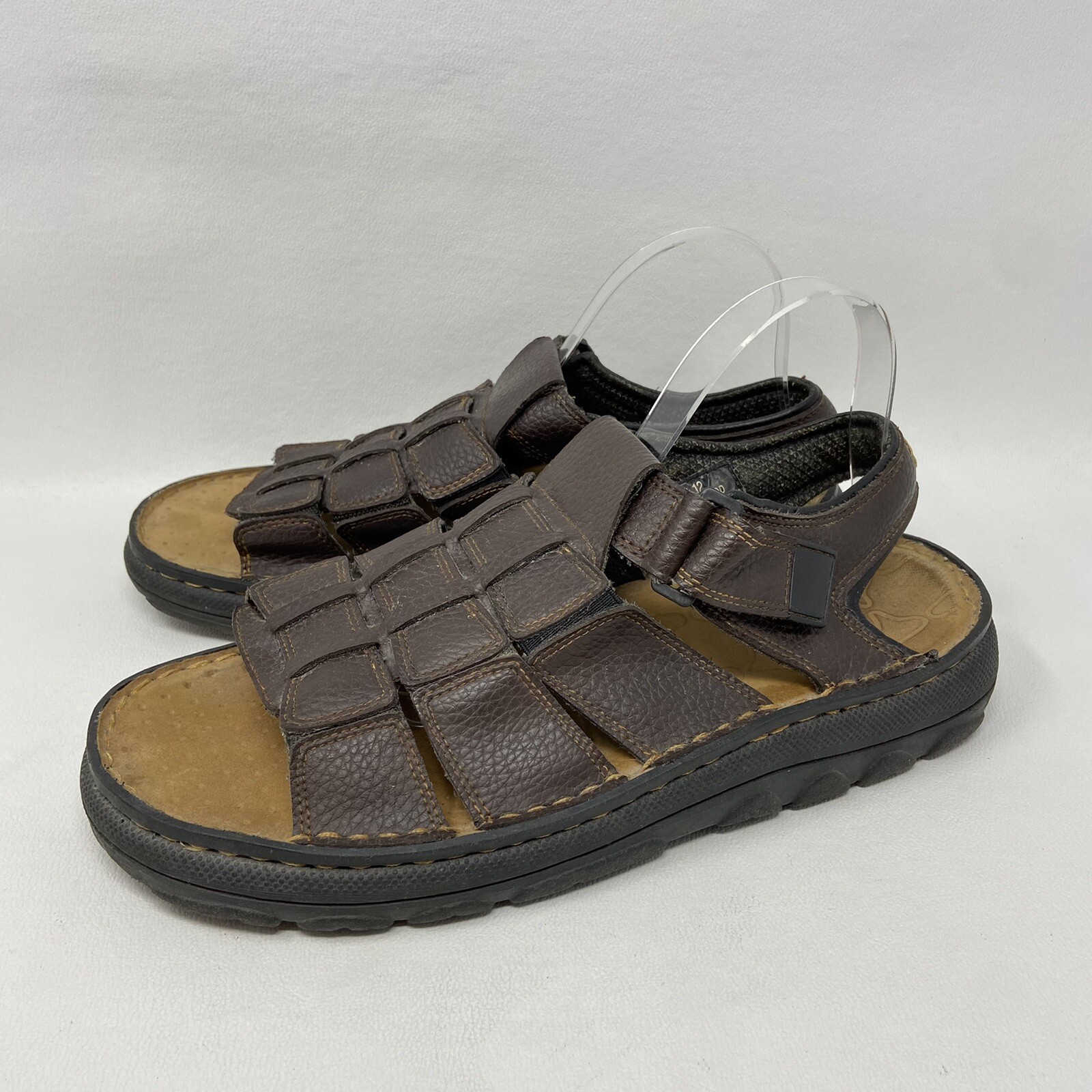 Faded Glory Chunky Y2K Judd Brown Fisherman’s Sandals, Men’s Size 12