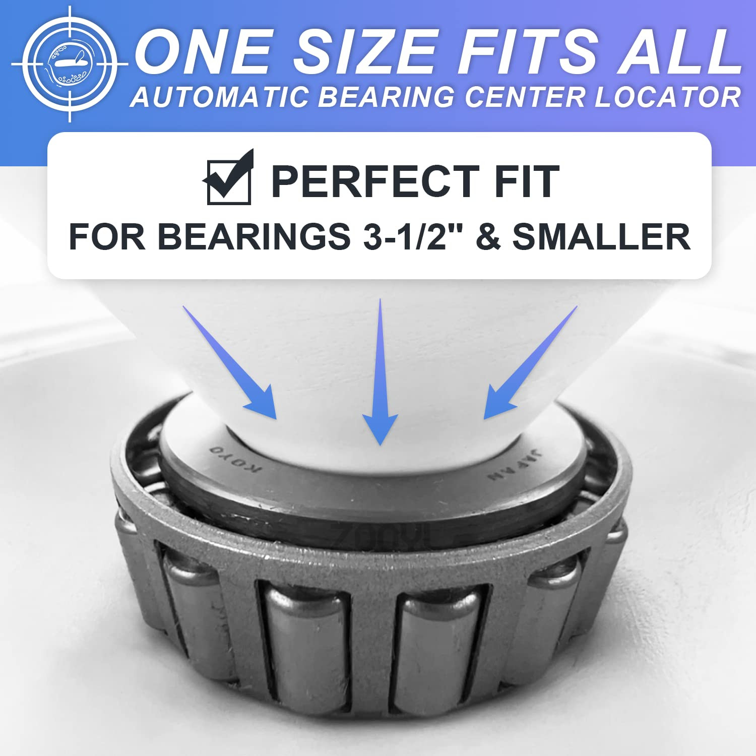 Rotation Handle Bearing Packer Tool - Inject Grease Safely, Easily, Effortlessly