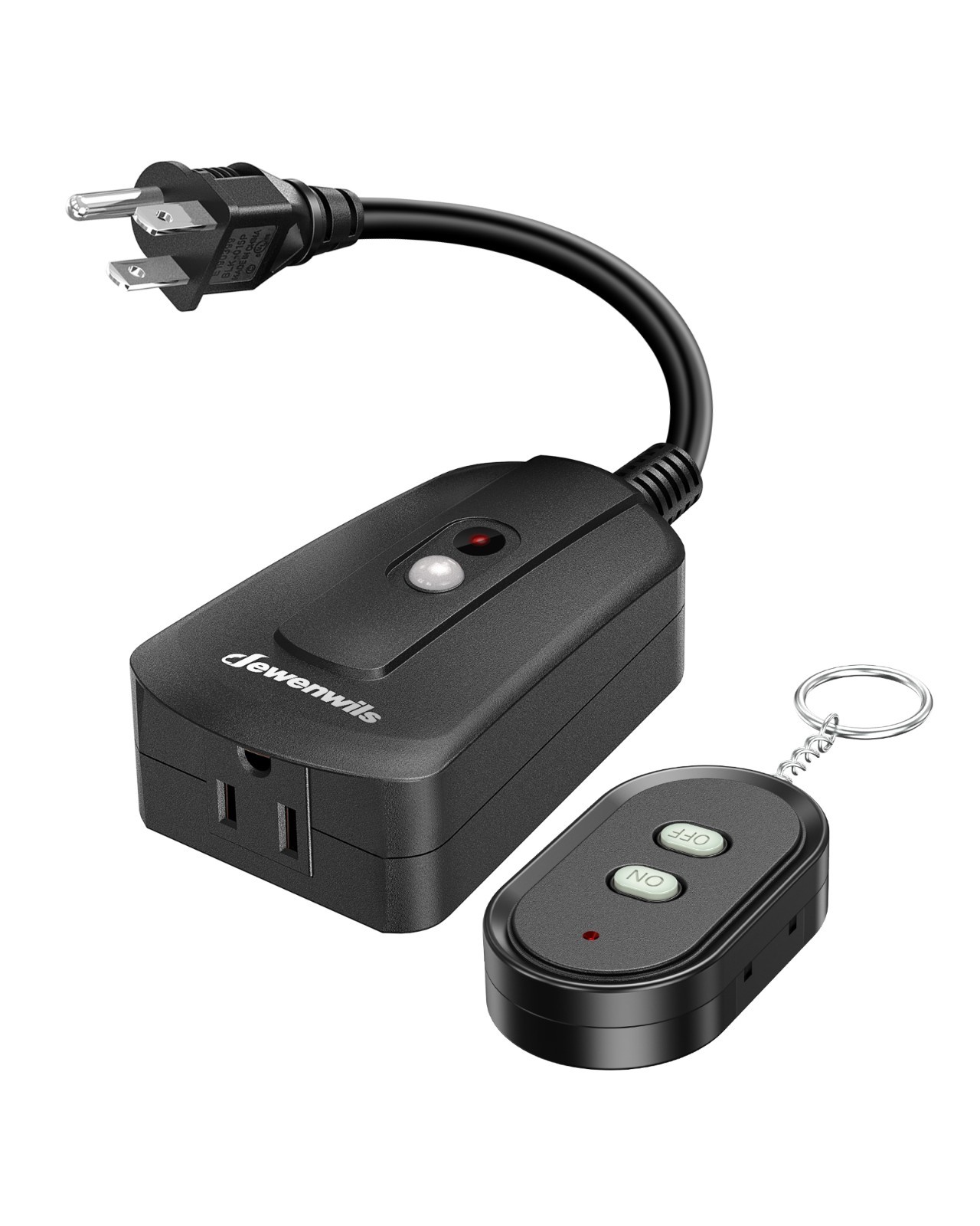 DEWENWILS Outdoor Wireless Remote Control Outlet, Remote Controlled Light Switch