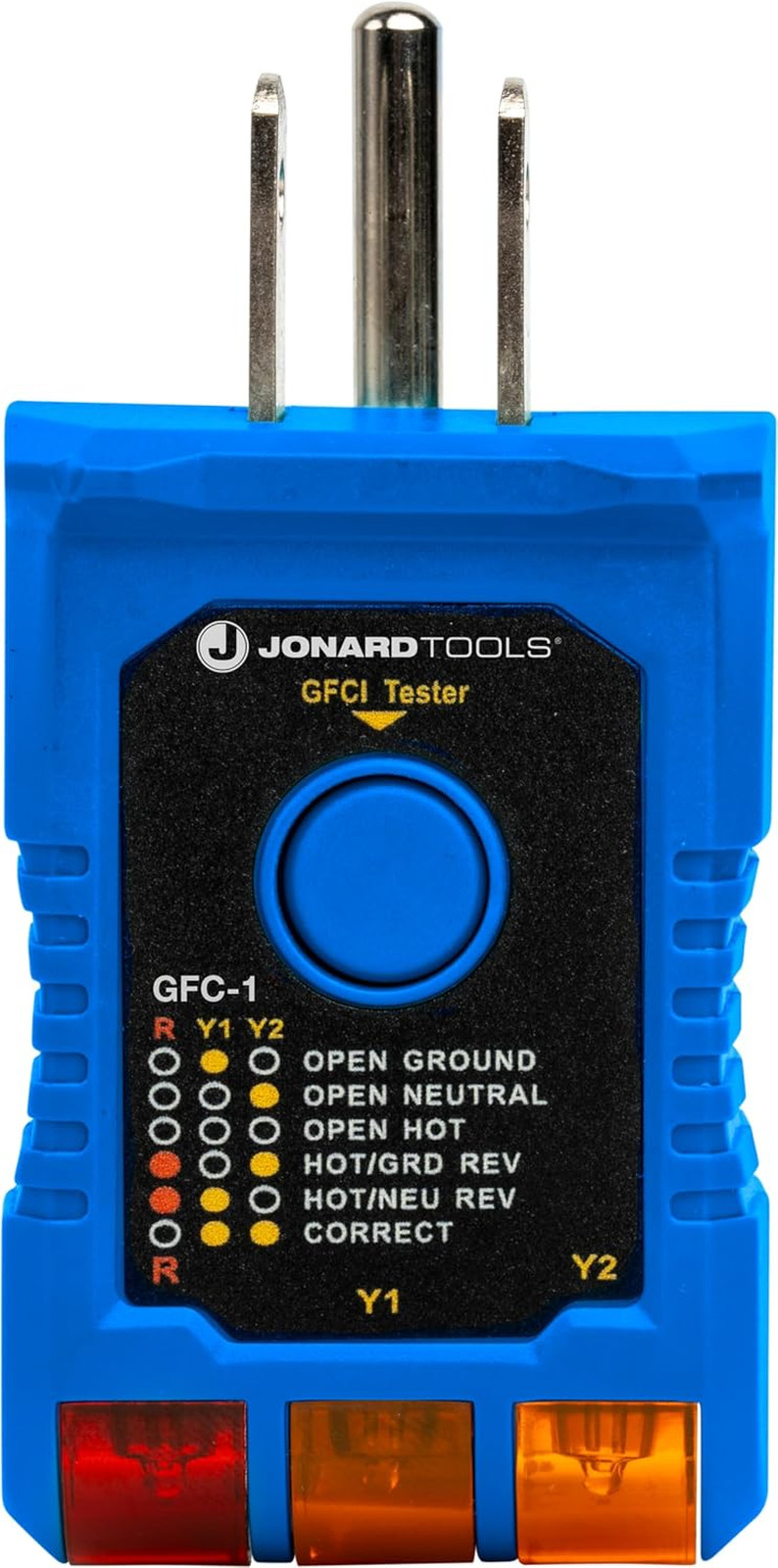 GFC-1 GFCI Outlet Tester – Circuit Analyzer and Ground Fault Receptacle Tester