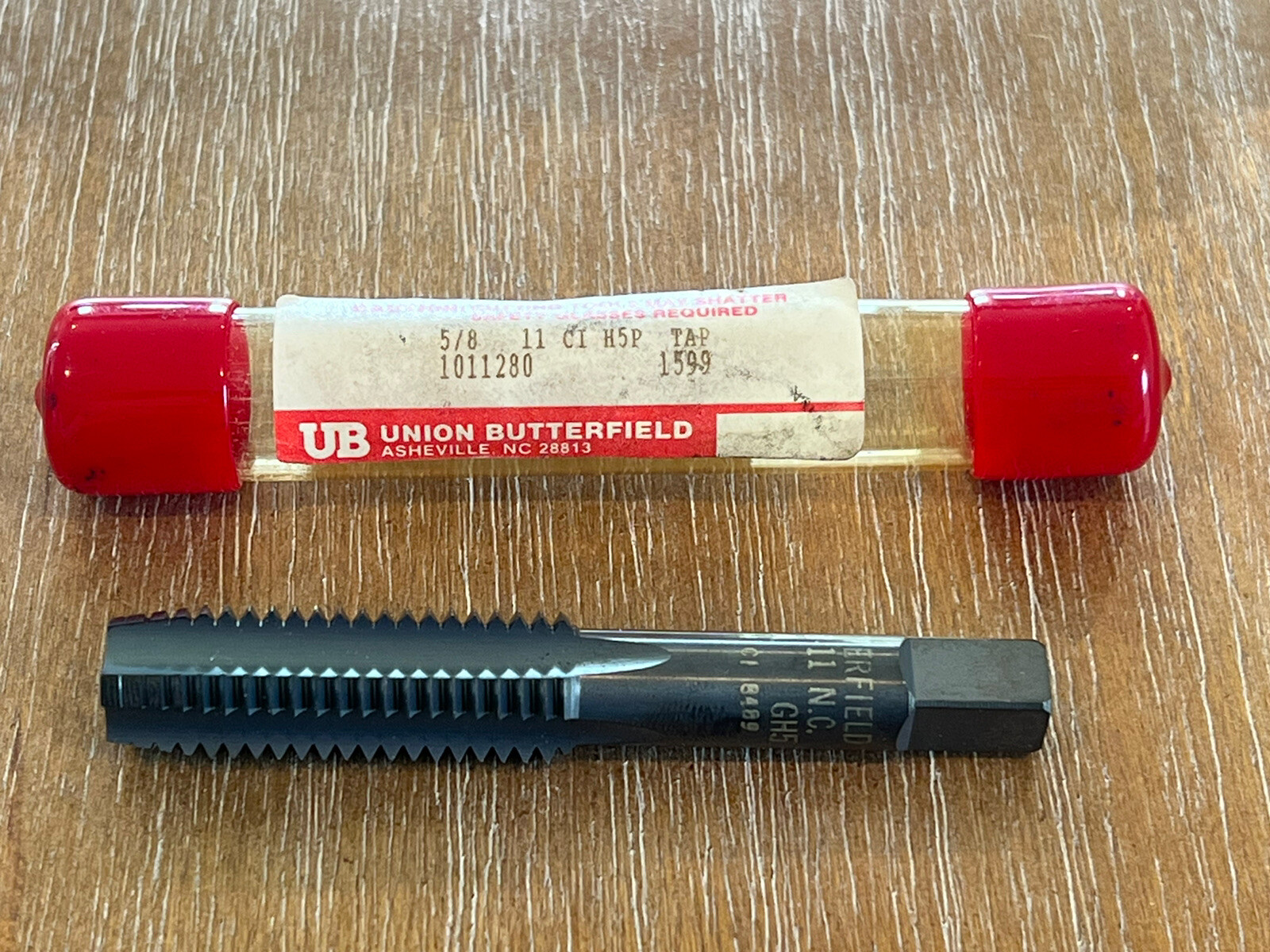 UNION BUTTERFIELD - 5/8-11 CI H5P TAP 1011280 - Qty. 1 - NEW!!!