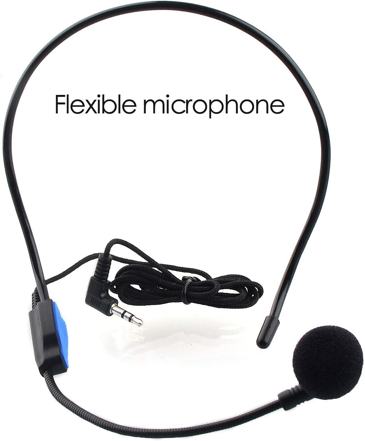 12W Rechargeable Voice Amplifier with Wired Microphone - Portable PA System