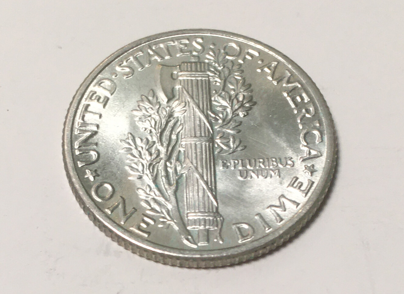 1941 10c Mercury Silver Dime Gem BU Fantastic Details, FSB Frosty, Lustrous