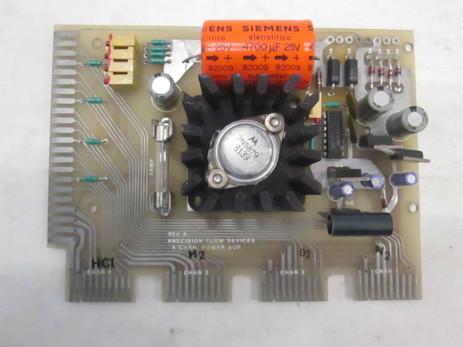 Precision Flow Devices, 4 Chan Power Supply, Working When Removed, Used