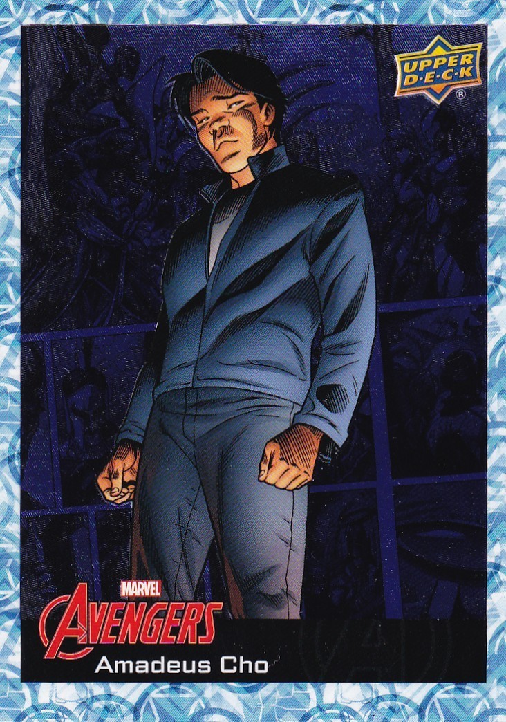 2024 Upper Deck Marvel Avengers BLUE #34 Amadeus Cho