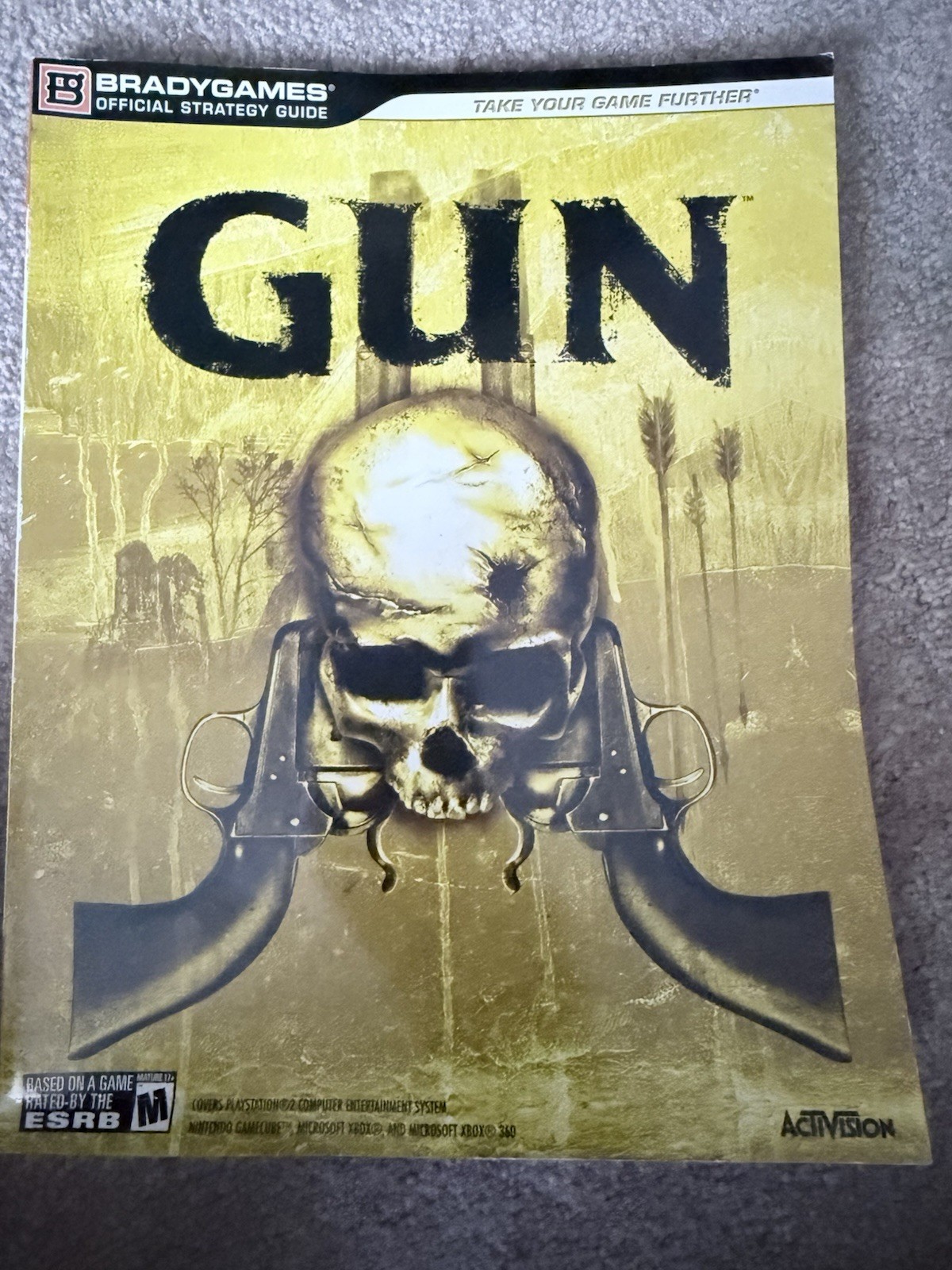 Gun Brady Official Strategy Guide Playstation 2 Activision Xbox