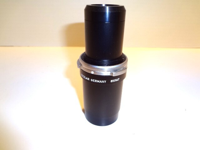 LEITZ UWM TOOLMAKERS MICROSCOPE 1:1 OBJECTIVE LENS 810547 *NEW OLD STOCK*