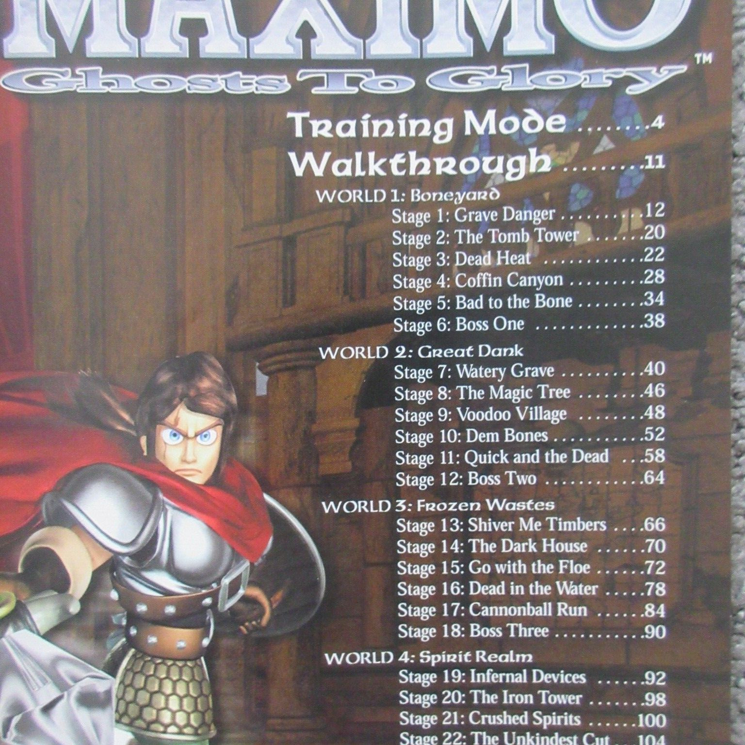 VTG NM 2000 Y2K VERSUS STRATEGY GUIDE MAXIMO GHOSTS GLORY PS2 XBOX CAPCOM